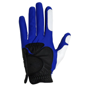 Directo de fábrica al por mayor de marca DAFFODILS de alta calidad logotipo personalizado de los hombres de cuero genuino guantes de golf correa de muñeca ajustable manos - Product Image 2