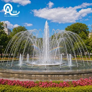 Fontaine musicale synchronisée avec éclairage LED RVB pour hôtels, complexes hôteliers, parcs et projets de paysagisme commercial - Product Image 3