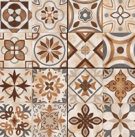 Carreaux muraux en céramique de qualité supérieure 600x600mm et 300x300mm avec surface mate marocaine pour appartement