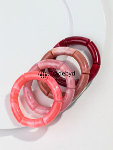 Bracelet de mode en résine de luxe pour unisexe de qualité supérieure plusieurs tailles parfait cadeau de fête et de mariage par Tradebyd - Product Image 2