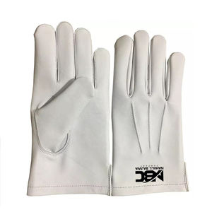 Guantes de conducción de invierno para hombre con pantalla táctil, guantes de vestir de cuero PU - Product Image 2