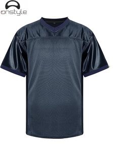 Camiseta de fútbol americano de alta calidad personalizada Unisex, transpirable, de talla grande XL, conjunto con número impreso para adultos, uso deportivo juvenil - Product Image 2