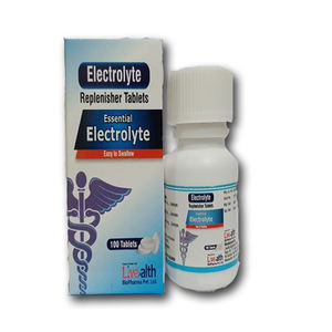 High Quality Herbal Extract Electrolyte Replenisher Tablets Wholesale Supply in <b>Healthcare</b> Industry - Product Image 2