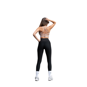 Soutiens-gorge de sport sans couture personnalisés pour femmes, haute performance pour le fitness, soutien confortable, soutien-gorge grande taille, OEM ODM en gros, logo frontal - Product Image 3