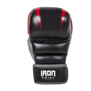 2023ถุงมือหนังแท้ MMA สำหรับผู้ใหญ่ผู้ชายผู้หญิงถุงมือฝึกซ้อมดีไซน์ล่าสุดพิมพ์โลโก้ได้ตามต้องการ - Product Image 3