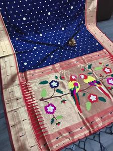 El último diseñador Banarasi Silk Weaving Saree Soft Fab Zone Collection para la moda india y pakistaní - Product Image 3