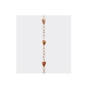 Cadena de Lluvia Decorativa Premium para Exteriores, para Canaletas de Techo, Cadena de Drenaje de Agua para Jardín y Paisajismo - Product Image 3