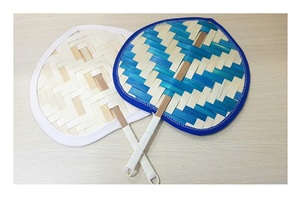 Ventilateur en bambou naturel de meilleure qualité pour mariage et décoration de la maison Ventilateur en bambou fabriqué au Vietnam - Product Image 6