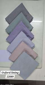 ผ้าเชิ้ตผ้าฝ้ายลายตารางอ็อกซ์ฟอร์ดคุณภาพดีที่สุด ผ้าสิ่งทอคุณภาพส่งออกสำหรับเสื้อผ้าสั่งตัดและลำลองในราคาที่เข้าถึงได้ - Product Image 4