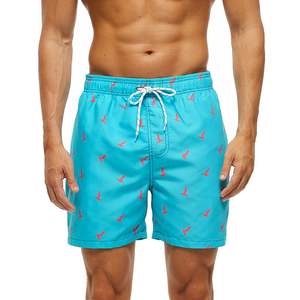 Short de plage personnalisé pour homme avec impressions par sublimation à séchage rapide pour la salle de sport et les sports d'été Short de bain d'été - Product Image 5