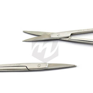 Tijeras de goma Iris rectas de 4,52 pulgadas de acero inoxidable de alta calidad, proveedor a granel, instrumentos médicos quirúrgicos de ortodoncia Dental - Product Image 4