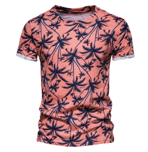 Camiseta de sublimación para hombre hecha a medida OEM 2024 de alta calidad, camisetas de poliéster 100% para hombre con logotipo/tamaño y color personalizados - Product Image 4