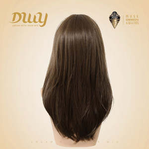 Willa DWY Pre-cut U Part Diamond Lace Long-Length <b>Wig</b> Icy Bronde Highlighted Layer-Cut Curly Hair Glueless Synthetic New Arrival - Product Image 2