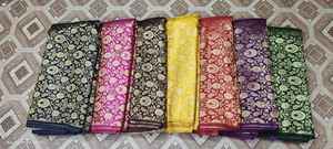 Tela de encaje de red francesa de lujo con bordado floral de punto para fiestas de boda y uso de vestido de atuendo tradicional africano - Product Image 6