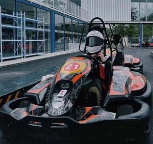 Karts à pédales 4x4 électriques pour adultes et enfants, prêts à être expédiés, karting de course en plein air, ventes chaudes - Product Image 4