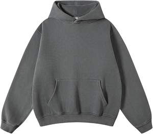 Cozy Cotton <b>Fleece</b> <b>Hoodie</b> For Men With Kangaroo Pocket Cotton <b>Fleece</b> Easy To Wear - Product Image 6