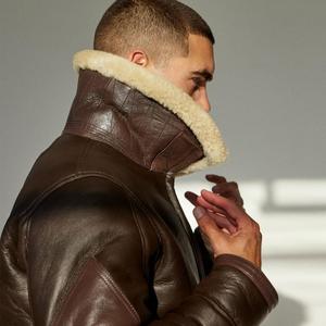 Chaquetas de cuero A2 para hombre, precio ajustable, fabricación profesional, la mejor calidad para chaquetas de cuero para hombre - Product Image 2