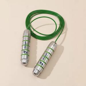 Corde à sauter professionnelle numérique réglable pour la salle de sport, en PVC et alliage d'aluminium, avec logo personnalisé, design portable et détachable pour le HIIT - Product Image 2