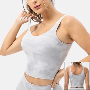 Vente en gros de nouveau design élégant Ensemble de yoga et de gymnastique Ensemble 2 pièces slim de haute qualité pour femmes Survêtement d'entraînement imprimé par sublimation en 3D - Product Image 3