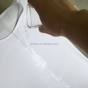 เสื้อยืดสีขาวกันน้ำเปล่าสำหรับผู้ชาย - Product Image 5