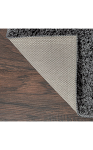 พรมขนปุยสีเทาแบบดั้งเดิมโบฮีเมียนผ้าโพลีเอสเตอร์เป็นมิตรต่อสิ่งแวดล้อมสำหรับใช้ในร่มพรมรองรับยางในพื้นที่ขนาด5 'x 7' สำหรับบ้าน - Product Image 6