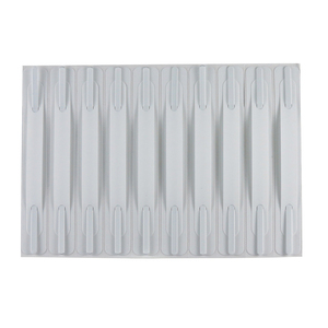 Solution pratique de attaches autocollantes en plastique blanc non magnétique pour classement - Product Image 4