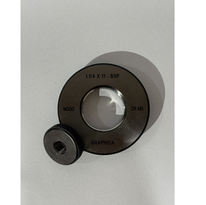 เกจวัดเกลียว BSP แบบมืออาชีพ สำหรับการวัดเกลียวภายนอก เครื่องมือตรวจสอบคุณภาพแบบ Go/No-Go ที่มีความแม่นยำ - Product Image 2