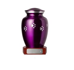 Unique Shape <b>Urn</b> With Base Metal Aluminium Metal <b>Pet</b> <b>Urns</b> for <b>Ashes</b> or for Human <b>Ashes</b> in Elegant Finished With Wholesale Prices - Product Image 1