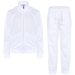 Conjunto Deportivo de 2 Piezas con Capucha para Hombre, Estilo Urbano, para Invierno, 100% Poliéster, Felpa, para Correr - Product Image 2