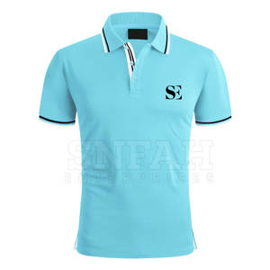 Camisas de Golf de Algodón y Fibra de Bambú para Hombre al por Mayor, Diseño Personalizado, Logotipo Bordado, Alta Calidad, Transpirables, Precio Bajo - Product Image 1