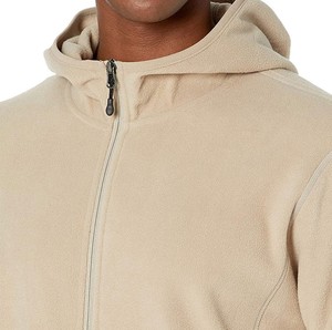 Sudadera con capucha impermeable de poliéster/algodón de calidad premium para hombre, cómoda, 340 gramos, estilo informal, ajustable, frontal, Invierno - Product Image 4