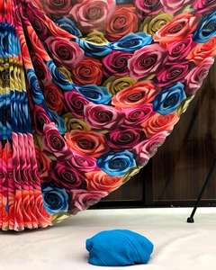 Saree indien traditionnel imprimé de haute qualité pour la fête de mariage Best-seller Royal Look toutes saisons - Product Image 2