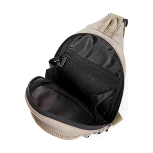 Sac à bandoulière unisexe en polyester de haute qualité, style vintage, tissu imperméable, élégant et tendance, pour la randonnée et les voyages, avec fermeture éclair, fabriqué au Vietnam - Product Image 6