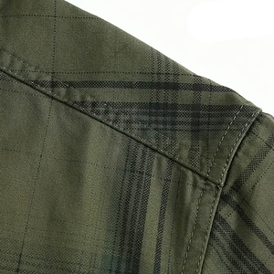 เสื้อเชิ้ตผ้าสักหลาดสไตล์คลาสสิกสำหรับผู้ชายเสื้อผ้าลำลอง - Product Image 3