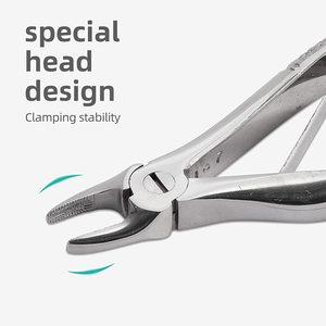 Juego de extracción de dientes para niños Fórceps de extracción infantil de 7 piezas Manual de acero inoxidable Robusto y duradero - Product Image 2