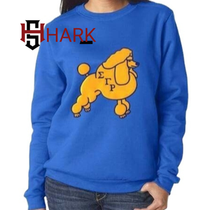 Sorority Trending Sigma Gama Rho Chenille Bordado Caniche Sudaderas Algodón Fleece Regular Toalla Bordado sudaderas con capucha - Product Image 4