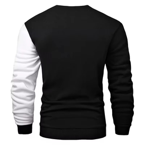 Sudadera de Forro Polar de Algodón y Poliéster Grueso para Hombre, Cuello Redondo, Invierno, Impresión Digital, Logotipo Personalizado, Suministro Directo de Fábrica OEM al por Mayor - Product Image 2