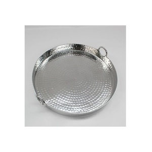 Plateaux de service en métal de taille personnalisée de haute qualité prix de gros en vrac d'usine design moderne populaire pour les hôtels - Product Image 1