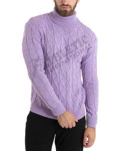 Venta directa de fábrica, jersey de cuello redondo, suéter de cuello alto, suéteres de punto para hombre, precio al por mayor, transpirable, nuevo estilo de moda - Product Image 3