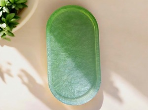 Plateau de service rond de petite taille, best-seller 2026, fait à la main avec du bois d'olivier et de la résine époxy, design créatif pour la décoration - Product Image 5