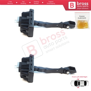 BDP1673-1ตัวจำกัดการตรวจสอบการหยุดเบรกบานพับประตูหน้า2ชิ้นสำหรับ crafter MK2 E-crafter TGE E-TGE 2017-ON 7C0837249A - Product Image 2