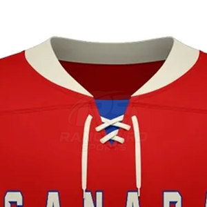 Breathable Lightweight <b>Ice</b> Hockey Jersey High Quality Custom Design 100% Polyester Quick Dry Eco-Friendly Men's Adult - Product Image 4