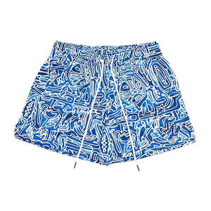 Pantalones Cortos de Baloncesto Unisex de Malla Fresca, Casuales, con Cordón, Color Rosa, Secado Rápido, Transpirables, Lisos - Product Image 1