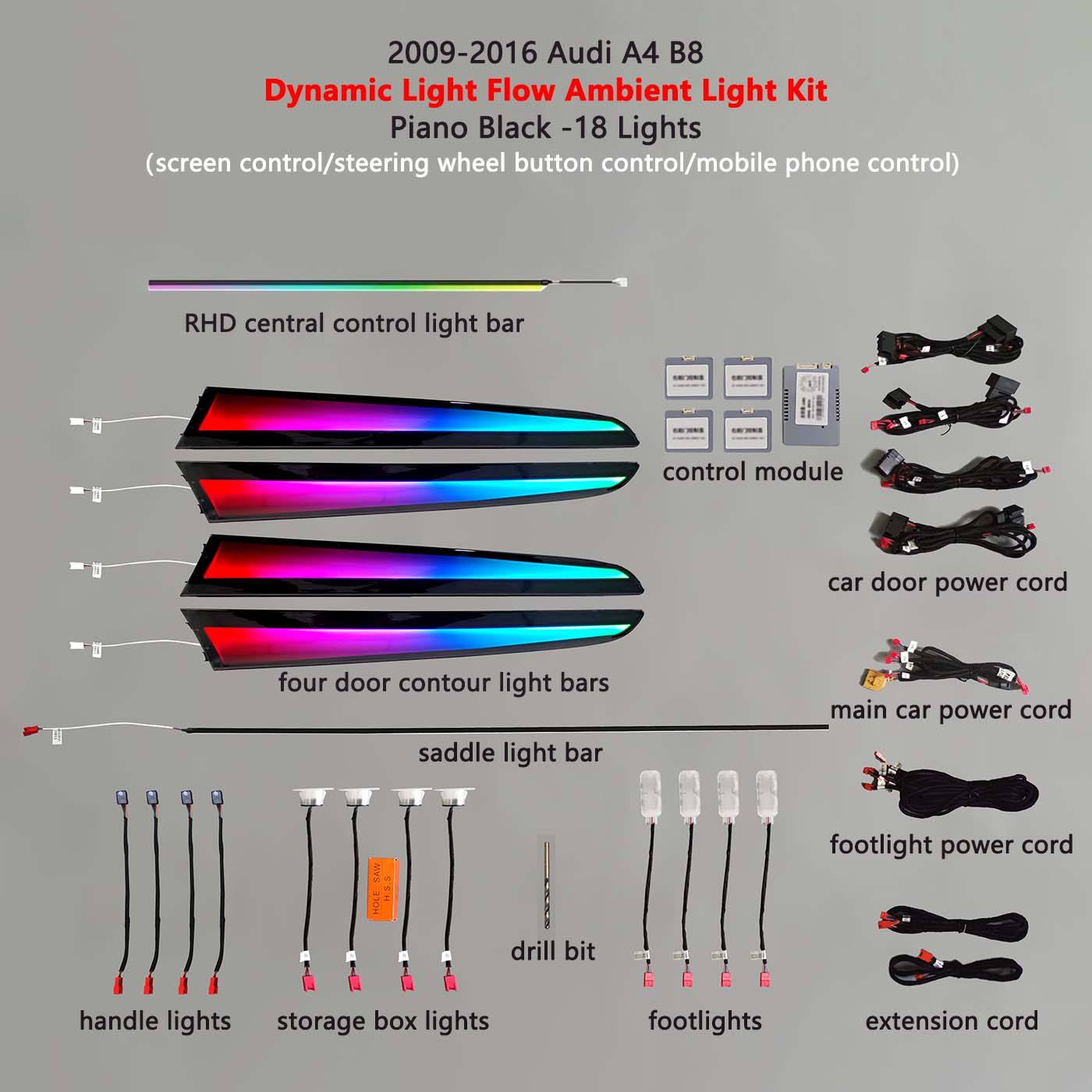 Dynamic 18 Lumières (Conduite à droite)