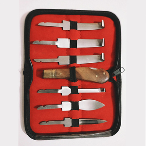 Les fabricants professionnels ont fabriqué des kits d'instruments vétérinaires en acier inoxydable Kit de couteau à sabot d'instruments vétérinaires de haute qualité - Product Image 4