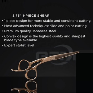 OEM Wholesale Customized High Quality Professional Barber <b>Scissors</b> with Durable Stainless Steel Blade - Product Image 4