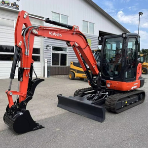Haute puissance de creusement KX040-4 Mini pelle 4 tonnes avec système hydraulique pour l'aménagement paysager de la construction et les travaux utilitaires - Product Image 1