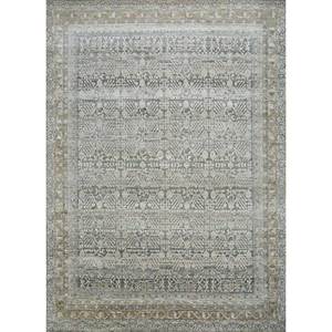Tapis en laine afghane géométrique classique Viscaya, noué à la main, Enm-8015, gris et noir, tissage plat, pour salon, maison, voiture, grande taille - Product Image 1