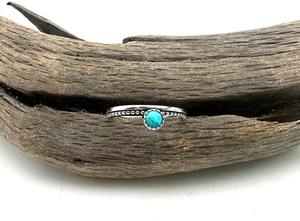 Anillo de piedras preciosas turquesas de Plata de Ley 925, joyería hecha a mano, anillo de estilo bohemio de plata, joyería para mujer, regalo de boda para esposa - Product Image 3