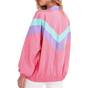 Polyester Made <b>Waterproof</b> Women Bomber <b>Jacket</b> Wholesale New Design Custom Logo Women Bomber <b>Jacket</b> - Product Image 2